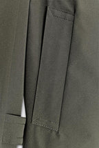 WATER REPELLENT WINDPROOF DOUBLE-BREASTED TRENCH COAT.