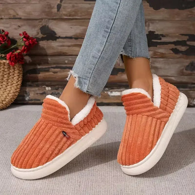 Women’s Cozy Fleece Slippers | Warm Indoor Outdoor House Shoes