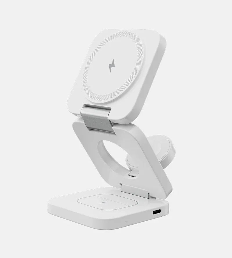 3-in-1 MagSafe Foldable Ultra Compact Charging Station - S55