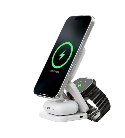 3-in-1 MagSafe Foldable Ultra Compact Charging Station - S55